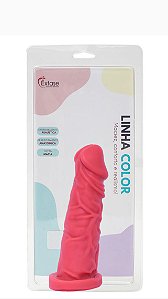 Pênis em Silicone Maciço Collors M04 - 15,4 x 4cm