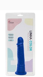 Pênis em Silicone Maciço Collors M06 - 19,5 x 4cm