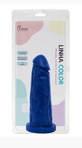 Pênis em Silicone Maciço Collors M07 - 16,5 x 4,5cm