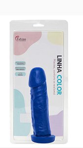 Pênis em Silicone Maciço Collors M10 - 17,5 x 4,2cm