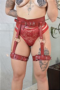 Harness Cinta Liga Love Red