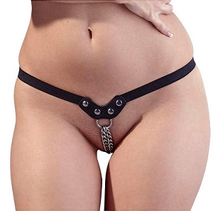 Calcinha Dominadora com Correntes