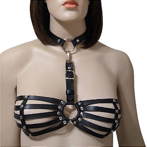 Harness Busto Sensação com Gargantilha Argola