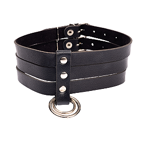 Gargantilha Gaia com Três Tiras