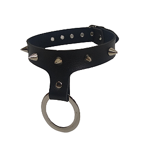 Gargantilha com Argola e Ilhós