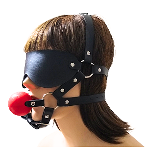 Tapa olho com Mordaça Bola