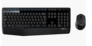 Teclado e Mouse sem fio Logitech MK245