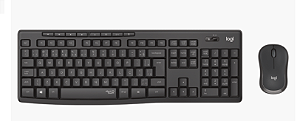 Teclado e Mouse sem fio Logitech MK295