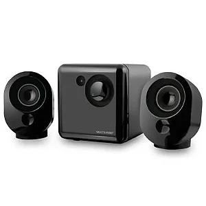 CAIXA SOM MULTILASER SP166 2.1 USB 15W RMS PRETA