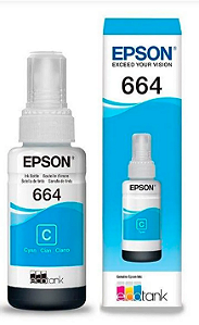 FRASCO DE TINTA EPSON T664220-AL CIANO L110/L120/L200/L210/L220/L300/L355 / L365