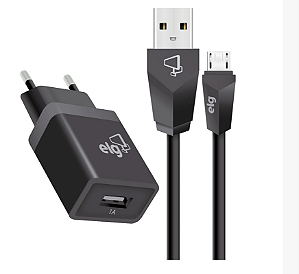 Kit ELG Carregador de Parede, Micro USB - Kt510wc