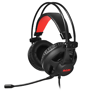 Fone De Ouvido Headset Gamer Evus F11 Revolution Usb Ps2 Cor Preto Cor da luz Verde