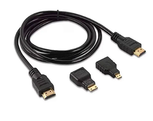 Cabo Hdmi 1.5m It-blue Kit Adaptadores 4 Em 1 Le-6623