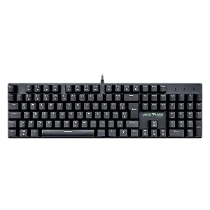 TECLADO VIPER PRO MAMBA RGB 409 GAMER MECANICO SWITCH AZUL PRETO
