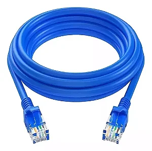 Cabo de Rede Internet Cat.5e 5M Azul