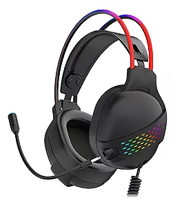 Fone De Ouvido Satellite Gh-533, Preto, Gamer Cor Preto