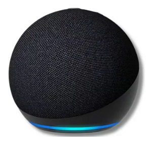Echo Dot 5th Gen com assistente virtual Alexa