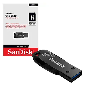 Pendrive Sandisk 32GB, Ultra Shift, USB 3.0