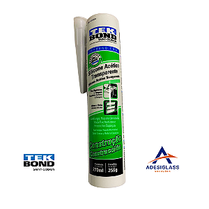 Silicone Acético transparente 270 ml TEKBOND