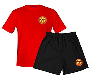B- KIT BOMBEIRO / BÁSICO - Camiseta + Short + Aplicativo de Estudos + Carteirinha de Bombeiro