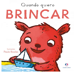 Livro Cartonado Quero Brincar
