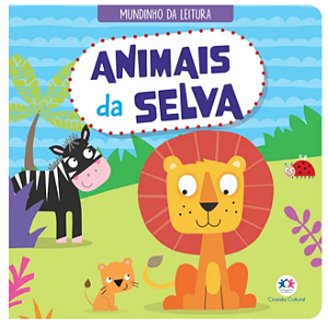 Livro Cartonado Animais da Selva