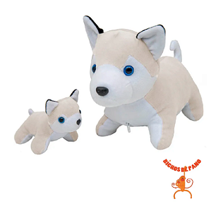 Husky Grávida Com 1 Filhote