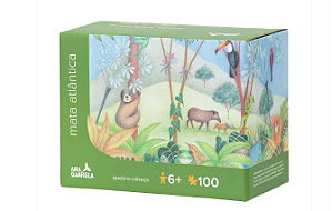 Quebra-Cabeça Mata Atlântica 100 peças