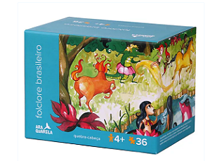 Quebra-Cabeça Folclore Brasileiro – 36 Peças