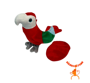 Ararinha Vermelha de Ombro