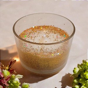 Vela Aromática Glitter