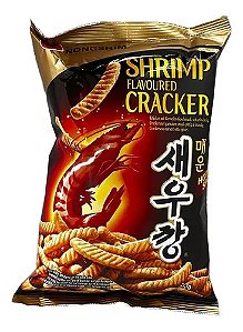 Shrimp Flauvored Cracker Spicy - Salgadinho 75g