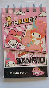 Bloco de Anotações My Melody