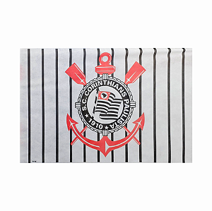 Painel Decorativo de TNT de 1,40m x 1,03m do Corinthians