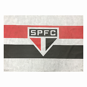 Painel Decorativo de TNT de 1,40m x 1,03m do São Paulo FC