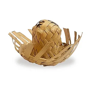 Mini Chapéu de Palha 50un 5x5x3,5