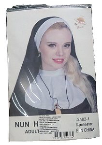 Véu de Freira Fantasia Tecido