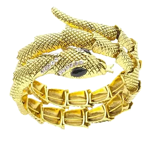 Fantasia Bracelete Serpente/Egípcio Dourado