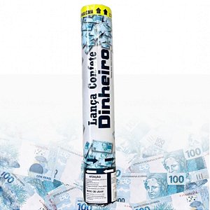 Lança Confete de Dinheiro 1un