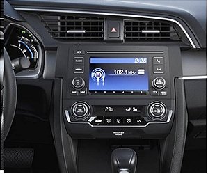 Para HONDA CIVIC G10 2017-2021 Moldura e cabos de conexão para instalação de