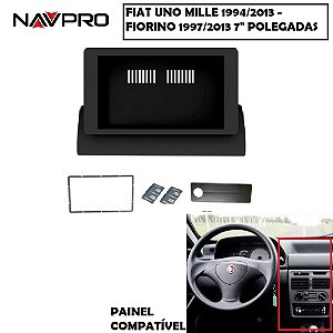 para FIAT UNO MILLE 1994/2013 FIORINO 1997/2013 Moldura/Fascia para instalação