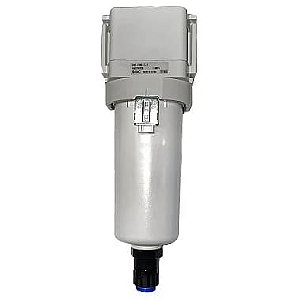 Filtro de Ar Coalescente 3/4'' AF40-F06BD-2-D SMC Pré Grau 5 Micra Copo Alumínio com Dreno Automático Bóia