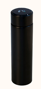 GARRAFA TÉRMICA 400ML COM DISPLAY LED