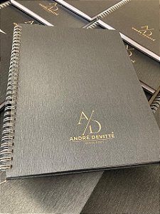 CADERNO GRANDE COMERCIAL E WIRE
