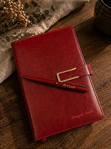 Kit Executivo Caderno e Caneta Personalizado