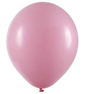 Balão 16" Art-Latex Liso - 12 unidades - Cores - Rosa Claro