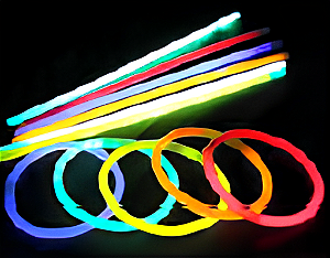 Pulseira de Neon com 100 unidades