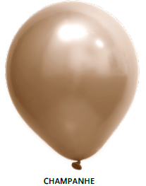 Balão Cromado Art-Latex - Champanhe