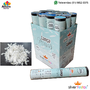 Lança Confete 30cm - Penas