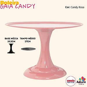 Boleira Gaia Candy Color 270X195 - Rosa